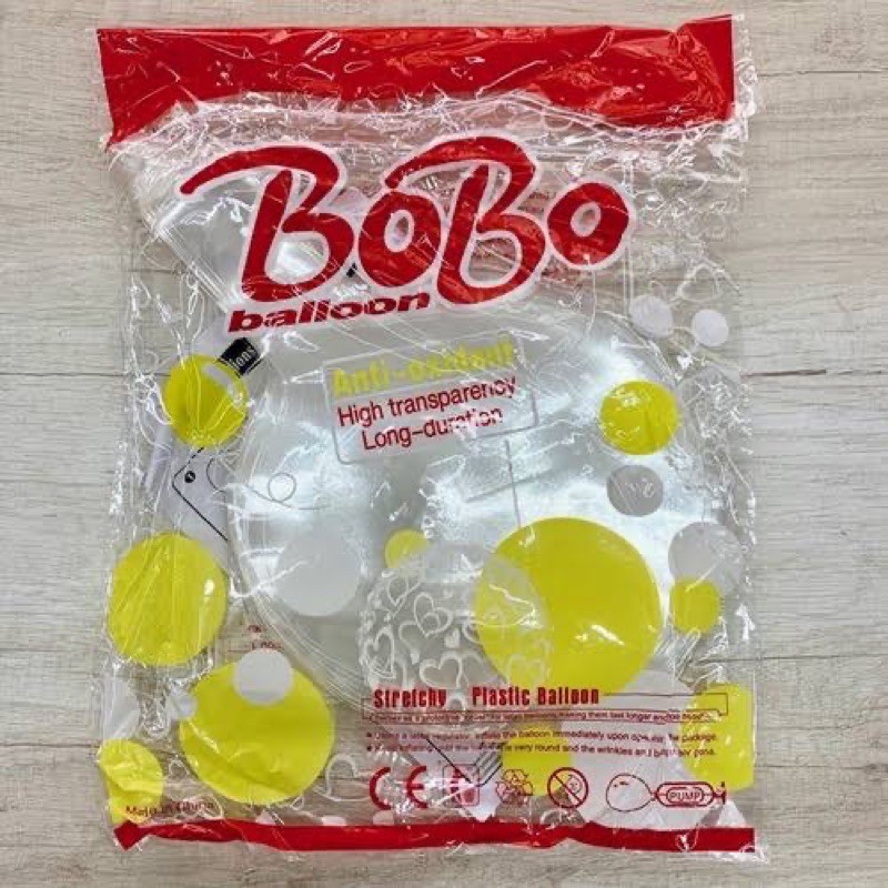 Balão Bubble Grande Transparente 60cm (24 Polegadas) Buble Látex Bola