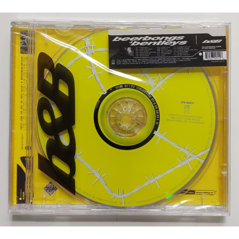 Cd Post Malone ( Beerbongs & Bentleys ) Shopee Brasil
