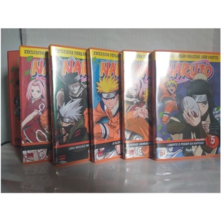 Dvd Box 2 - Naruto Clássico - 5dvd Original