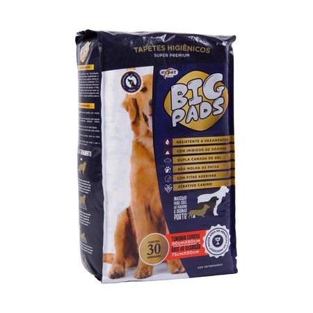 Tapete Higiênico Big Pads c/30 para Cães na My Pet Brasil