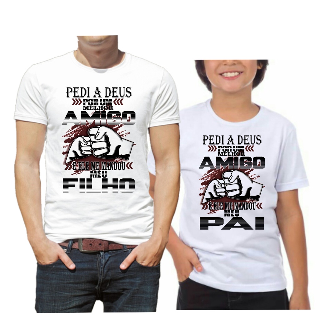 Camiseta tal pai tal filho(a) Naruto pretas – Criazopa