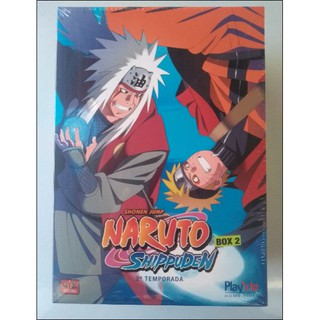 Box - Naruto Shippuden - 2ª Temporada- 5 Dvds - Lacrado