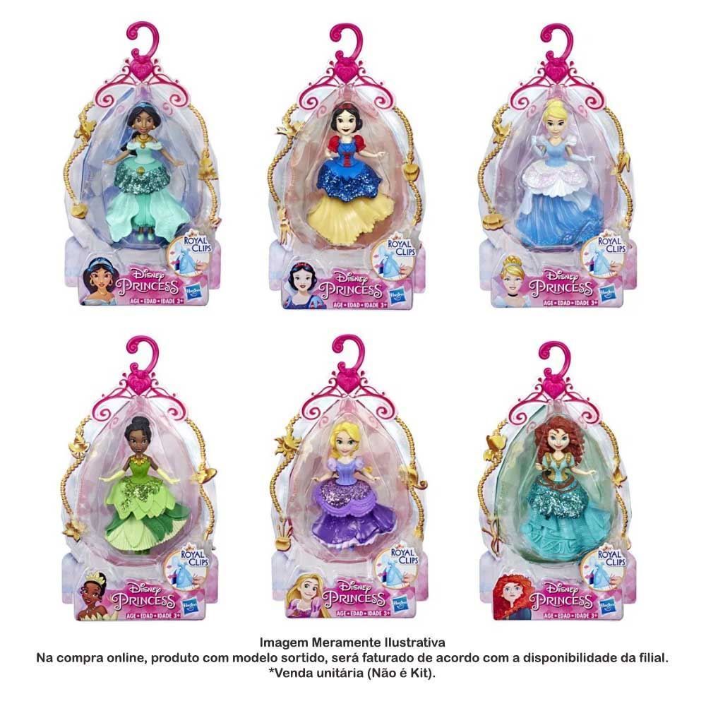 Disney princess royal clearance clips set