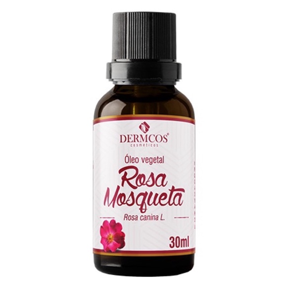 Óleo puro Rosa Mosqueta Clarear Manchas, Cicatriz Estrias, Rugas ...