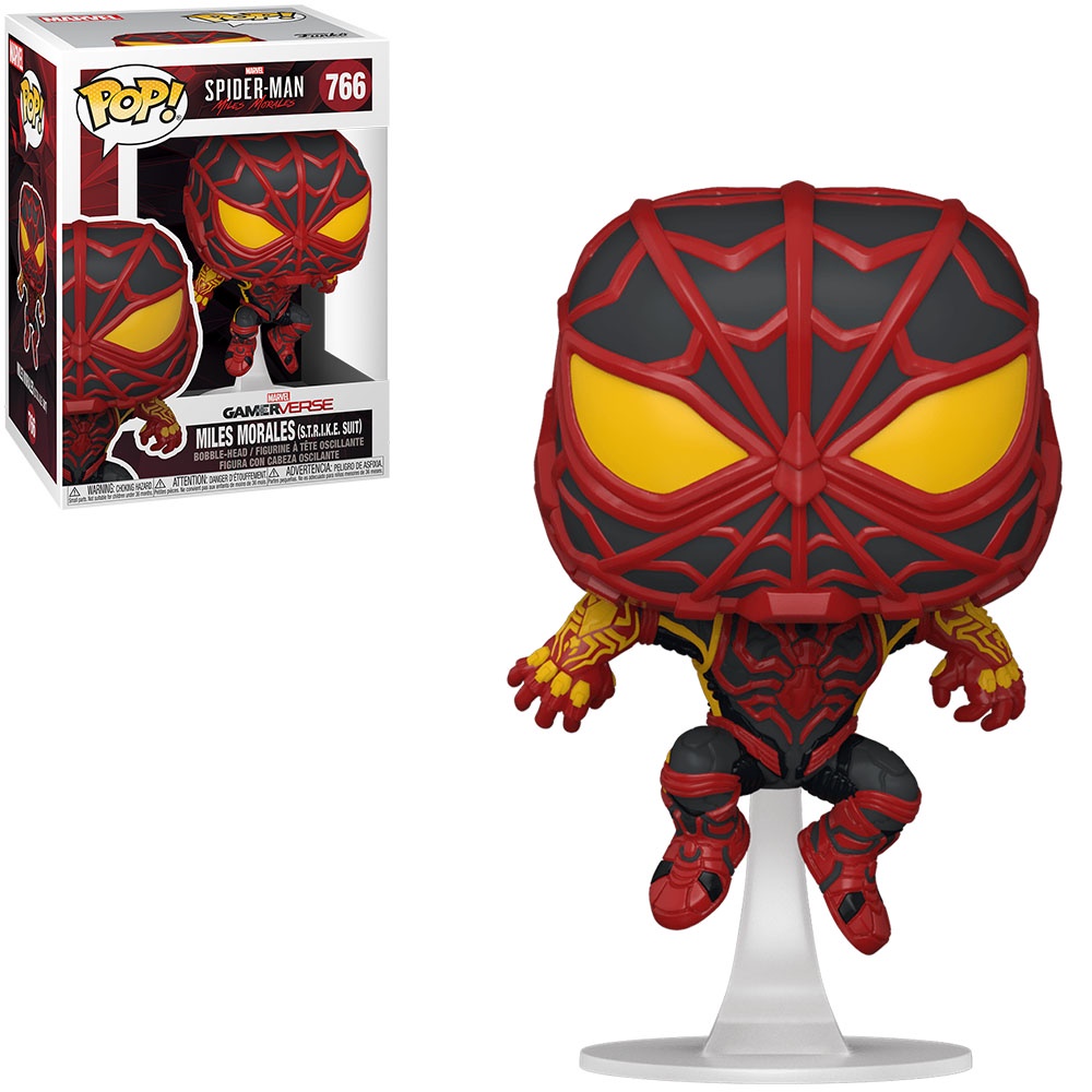 Boneco Funko Miles Morales #775 - Spider Man Miles Morales