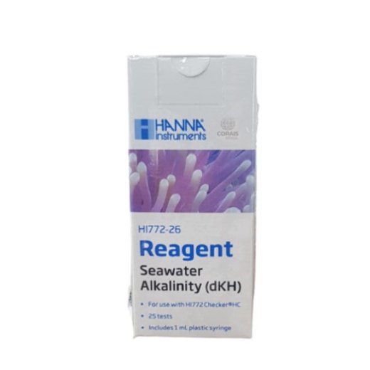 Reagente Per Controllo Alcalinit&agrave; Acqua Marina - Hanna Instruments HI772-26 (25 Test)