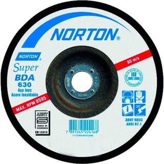 Disco De Desbaste Inox 7 X 1/4 X 7/8 Bda630 - Norton