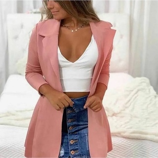 Max Blazer Feminino - Sobretudo Longo