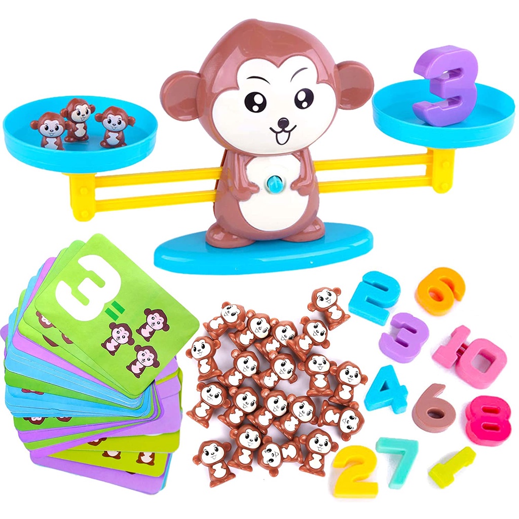 Crianças beliscam aparelho de brinquedo de macaco fidget brinquedo conjunto  brinquedos jogos de mesa infantil