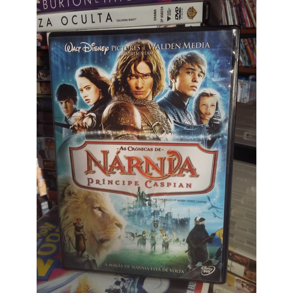 Dvd Original Filme As Crônicas De Nárnia Príncipe Caspian Shopee Brasil