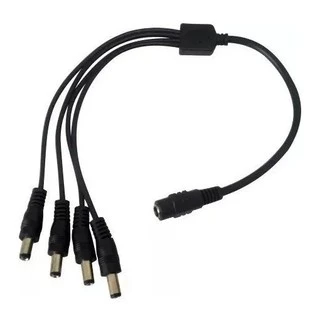 Rabicho Cabo Conector Adaptador P4 1 Fêmea E 4 Macho