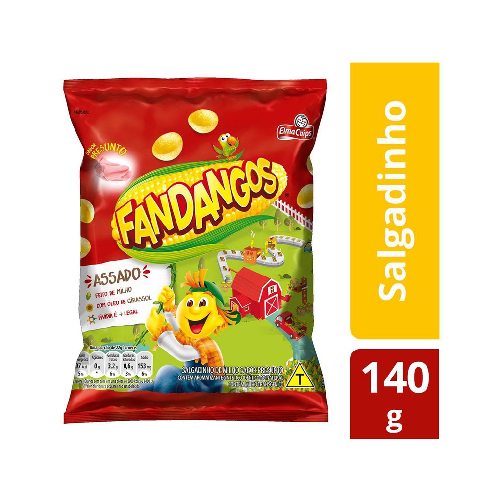 Salgadinho 140g - Fandangos