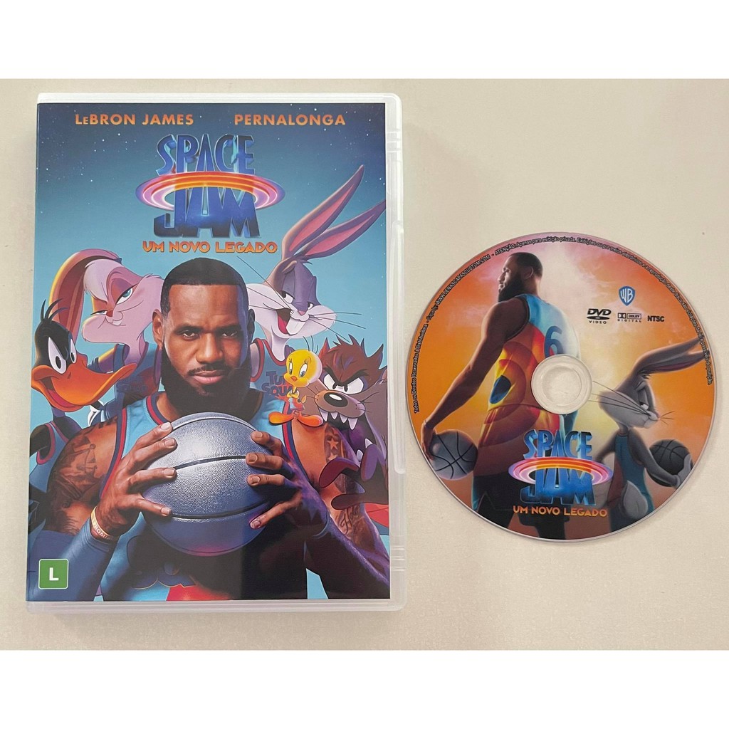 Dvd Space Jam Um Novo Legado 2021 Dublado E Legendado