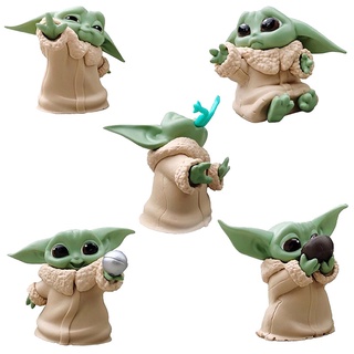 27cm Disney Star Wars Kawaii Master Baby Yoda Darth Pvc Action