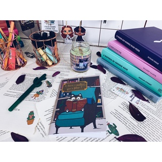 Combo Vela Bookstan + Planner Literário