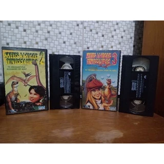 VHS Meus Amigos Dinossauros 2 & 3 1993/94, Dubladas Originais