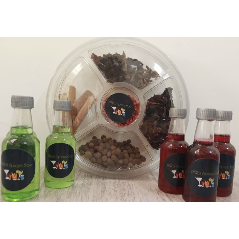 Kit GIN (xarope + especiarias) Shopee Brasil
