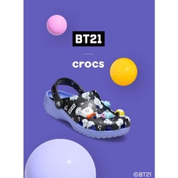 [CROCS] Entupimento Clássico BT21 (Item Número 207967) _BTS_Edition