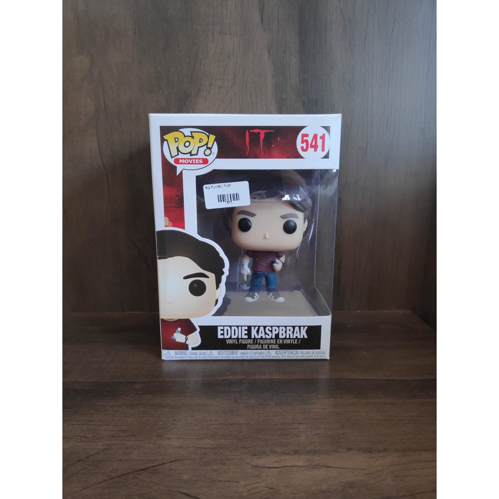 Funko Pop EDDIE KASPBRAK 541 (IT) Shopee Brasil