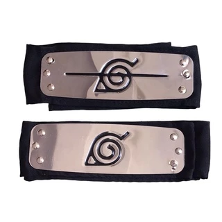 Bandana Ninja Aldeia da Folha + Bandana Ninja Renegado em Oferta na Shopee