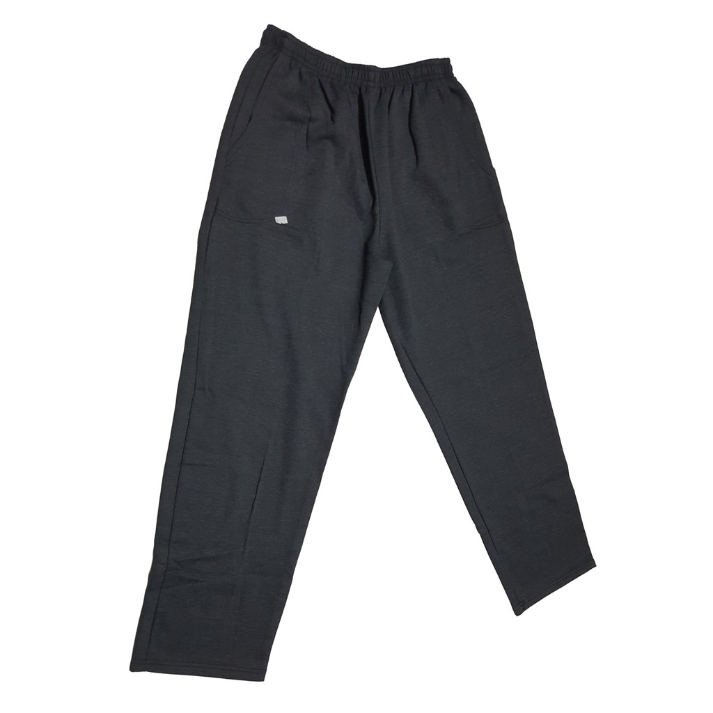 Calça de Moletom Lisa Tamanho Grande Plus Até 56