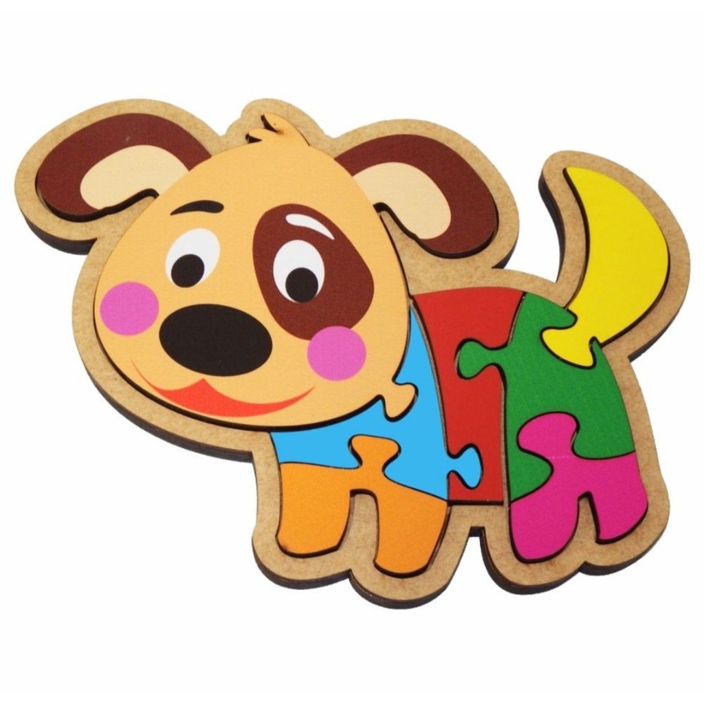 Quebra Cabeça Números Cachorro - PiliPili Loja Online de Brinquedos  Educativos
