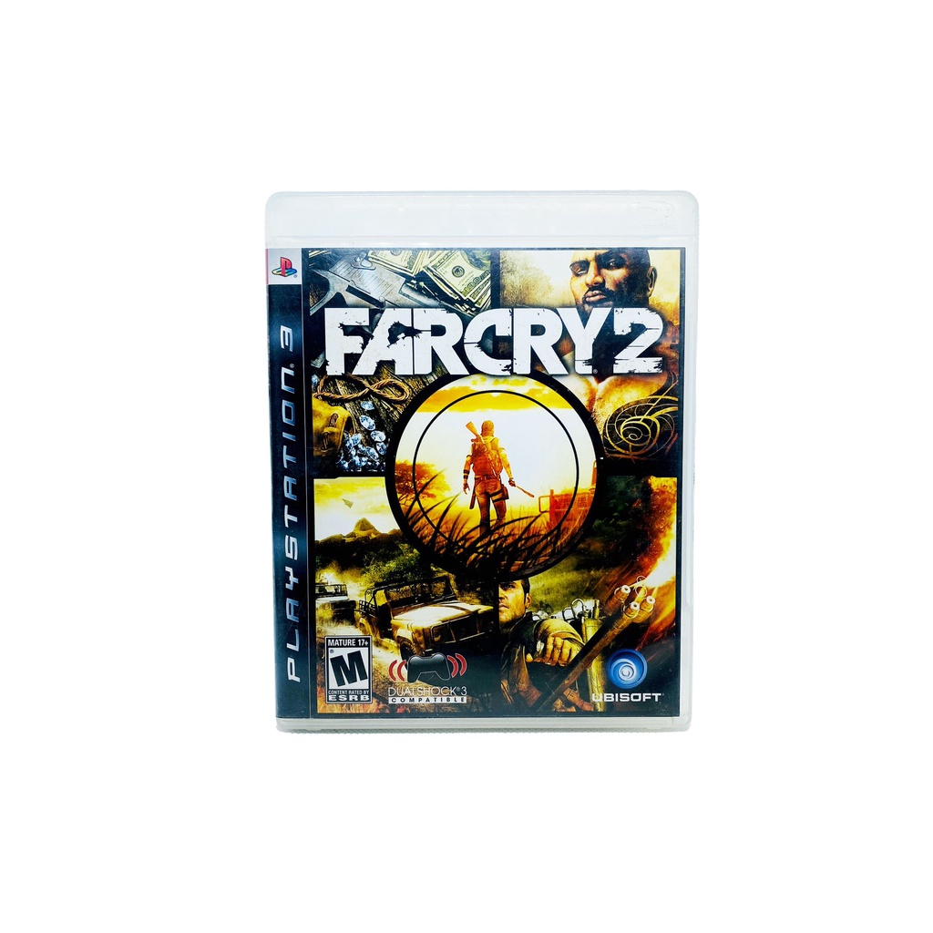 Jogo Mídia Física Farcry 2 Essentials Original para PS3 - Ubisoft