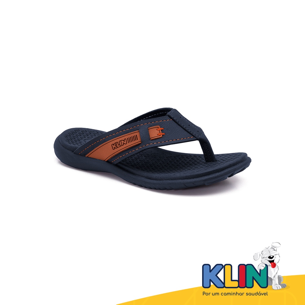 Chinelo infantil best sale masculino klin