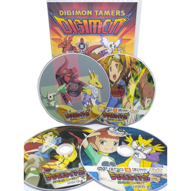 Dvd Anime Digimon 5 Savers Dublado + Digimon Tri Leg