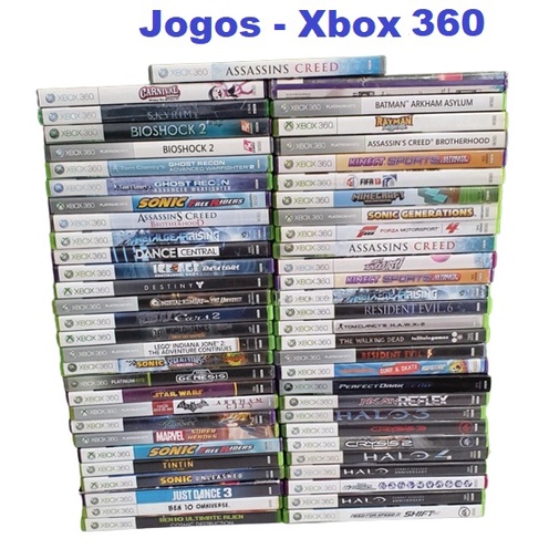 Jogos Xbox 360 - Escorrega o Preço