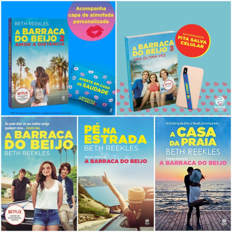 Coleção A Barraca do Beijo (LACRADOS) - Livros Beth Reekles - Livro A ...
