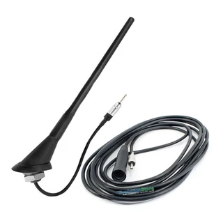KIT Antena Teto Gol G2 G3 G4 G5 G6 Fox Golf Polo Santana Saveiro Voyage Com Cabo