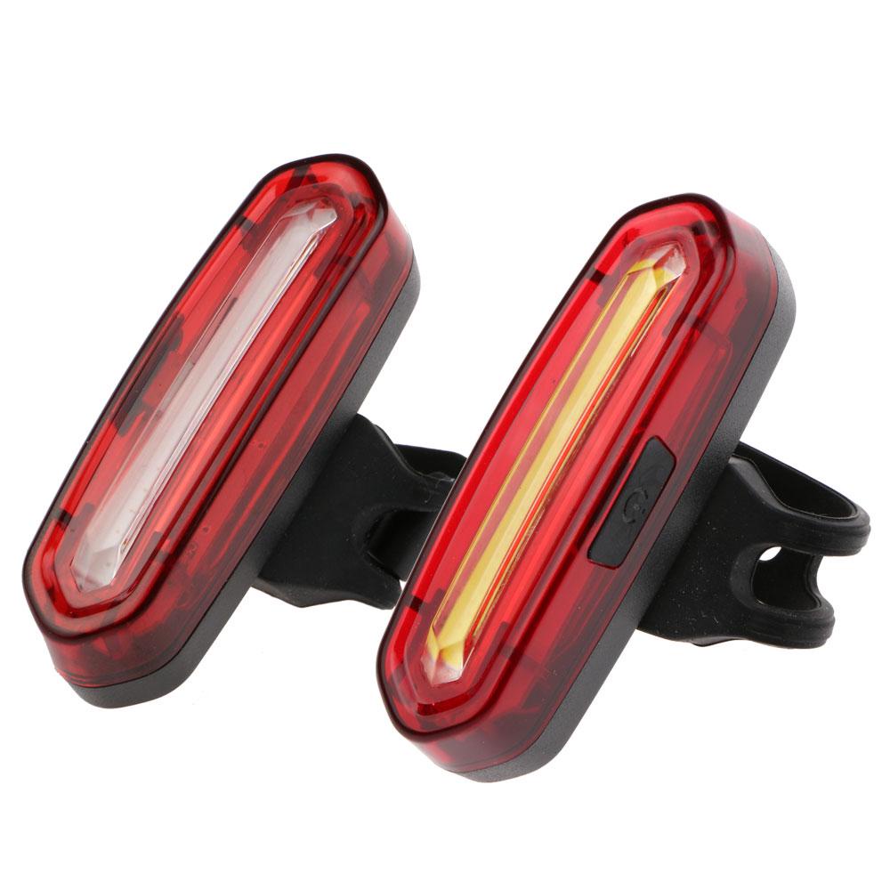 Lanterna Traseira Bicicleta Bike Led 3 Cores Sinalizador Usb