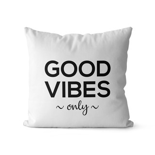 Capa de almofada decorativa good vibes - diversos modelos