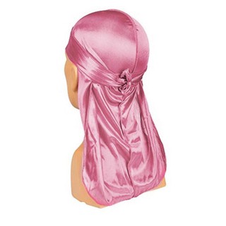 Bandana Americana Durag Hip Hop Touca Waves Dureg Rosa(Cetim), Lenço  Feminino Gathertop Nunca Usado 54819740