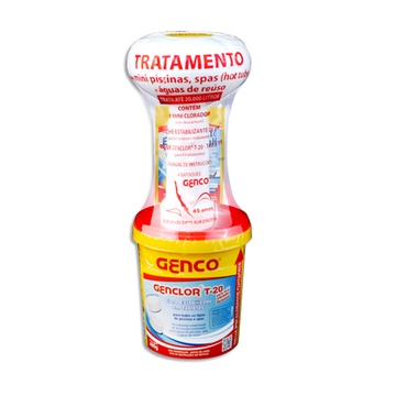 kit mini flutuador de cloro Genco 3 EM 1 G800 | Shopee Brasil