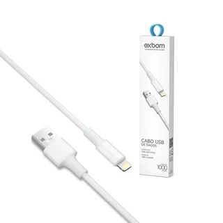 10 Un Cabo Exbom 2.4a Usb Ios/v8/tipo-c