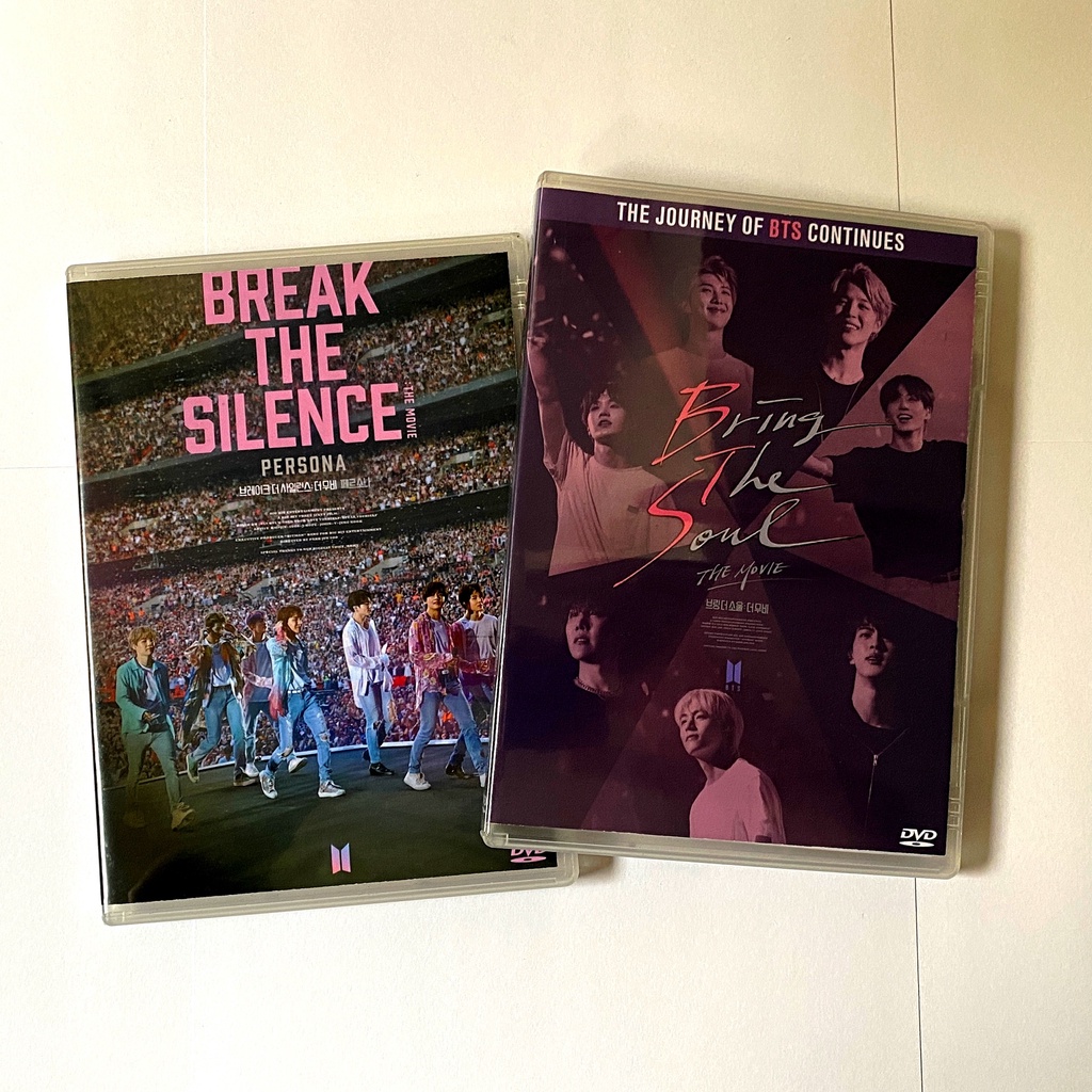 Dvd Bts Break The Silence: The Movie + Dvd Bts Bring The Soul: The