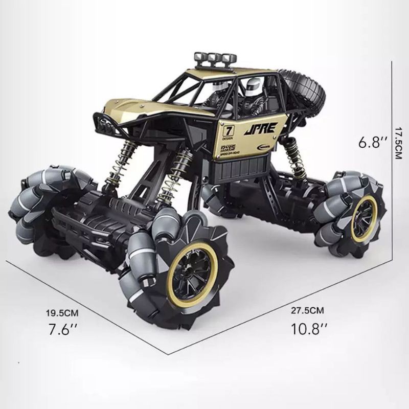 Brinquedo carrinho 4x4 drift de controle remoto 360º - TOYS