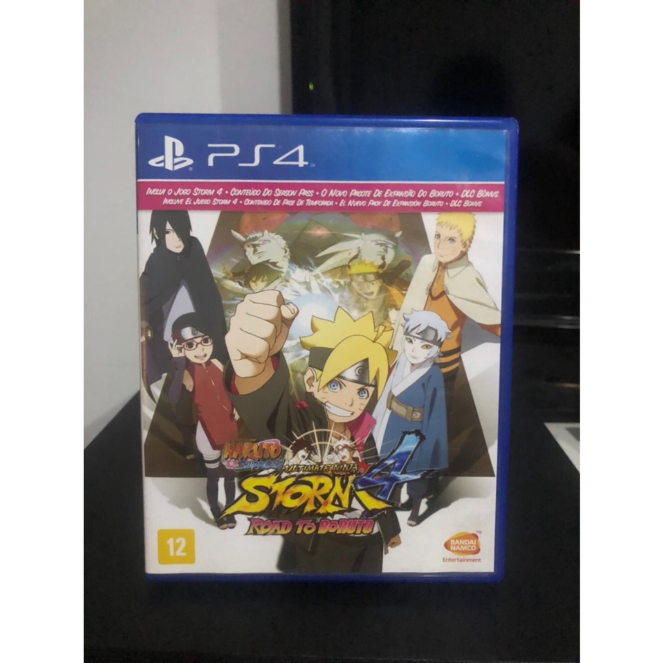 Naruto Shippuden: Ultimate Ninja Storm 4 PS4 - Midia Fisica - Lacrado -  Dublado Portugues