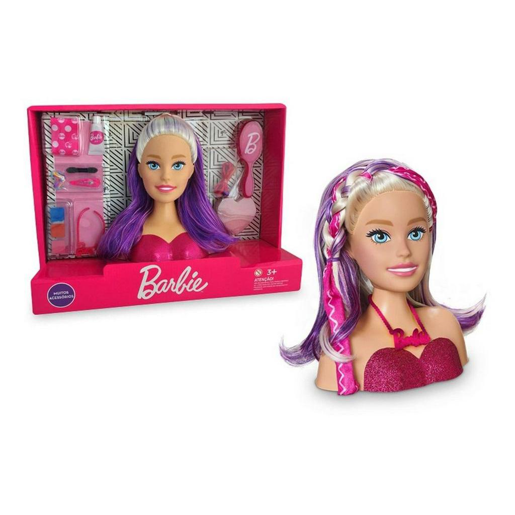 Barbie hair hot sale styling head