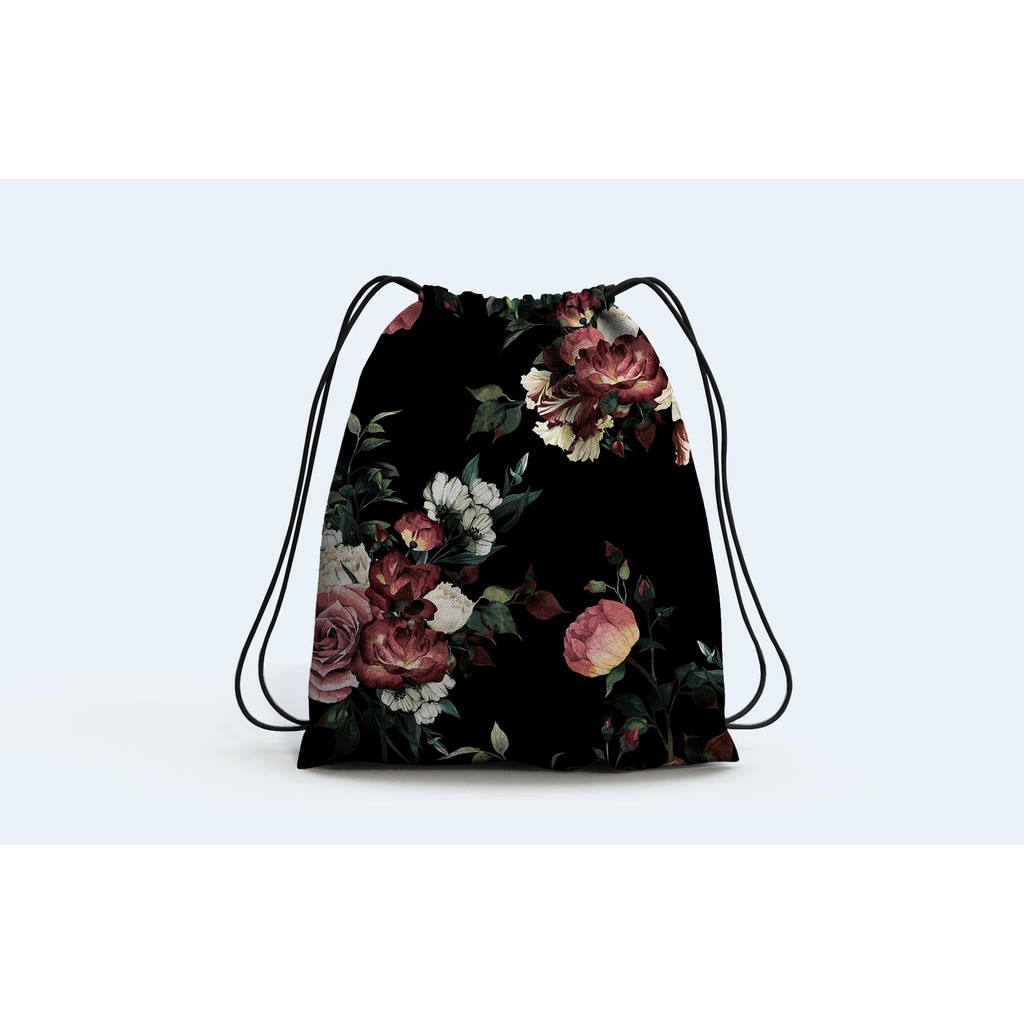 Mochila Saco Arte Floral