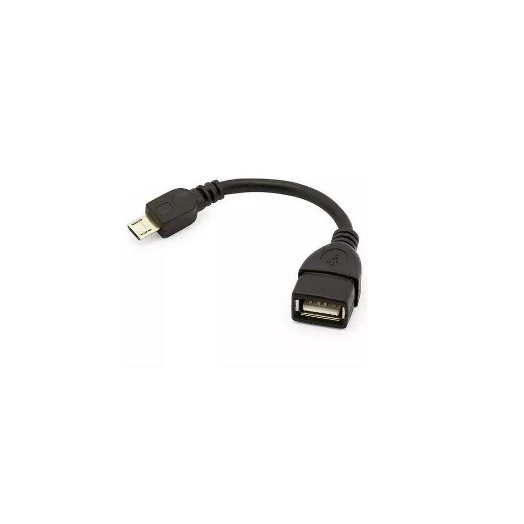 Cabo OTG V8 Micro USB para USB Android | Shopee Brasil