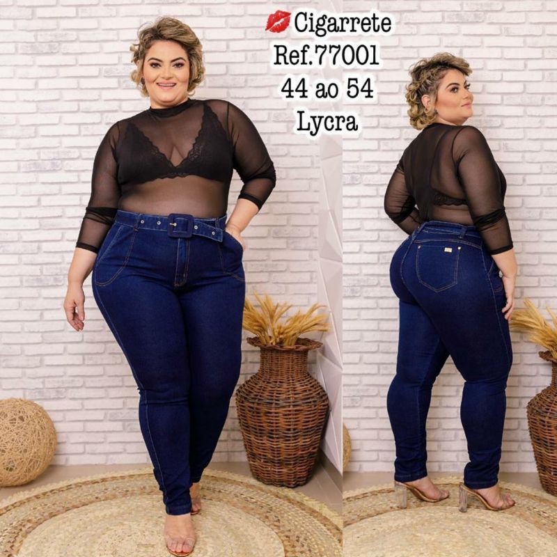 Calça cos store alto para gordas