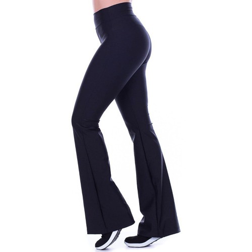 BUTT LIFTING LEGGINGS BLACK FLARE TK1007