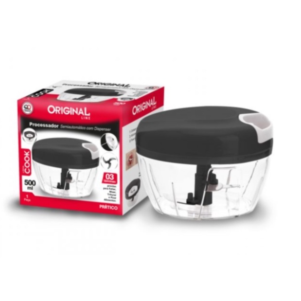 OFERTA Processador Processadores 3 Laminas De Alimentos Manual Multiuso Universal