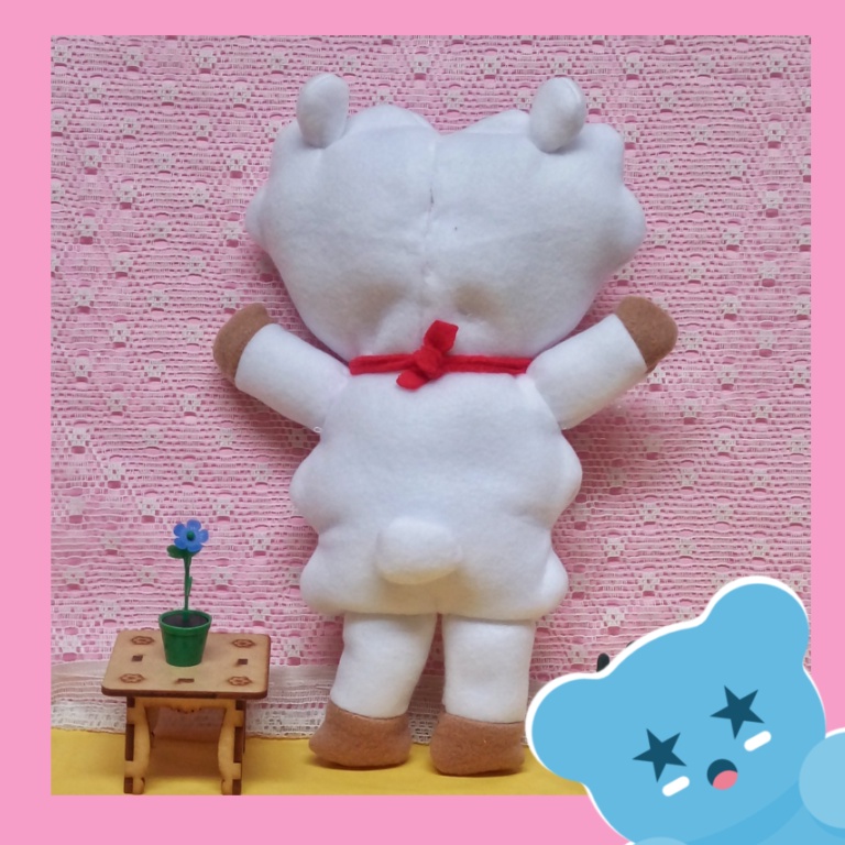 BTS Bangtan Boys Jin BT21 Rj Plush Pelúcia Fanmade | Shopee Brasil
