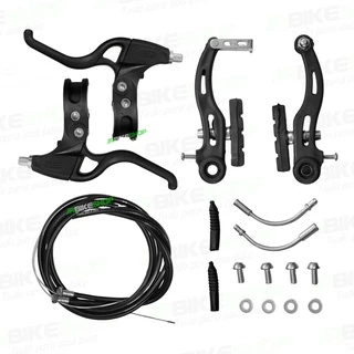 Kit Freio V Brake GTS Completo Manete Cabos Capa Conduite