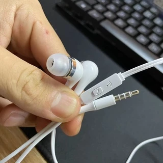 Fones De Ouvido Com Fio Brancos Para Iphone Samsung Motorola Boa Qualidade