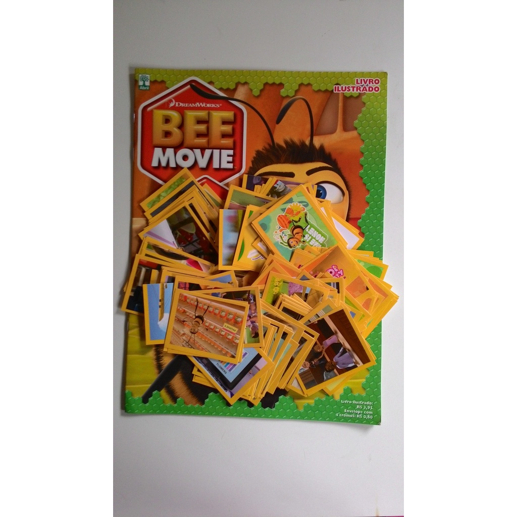Álbum de Figurinhas Bee Movie Completo para colar | Shopee Brasil